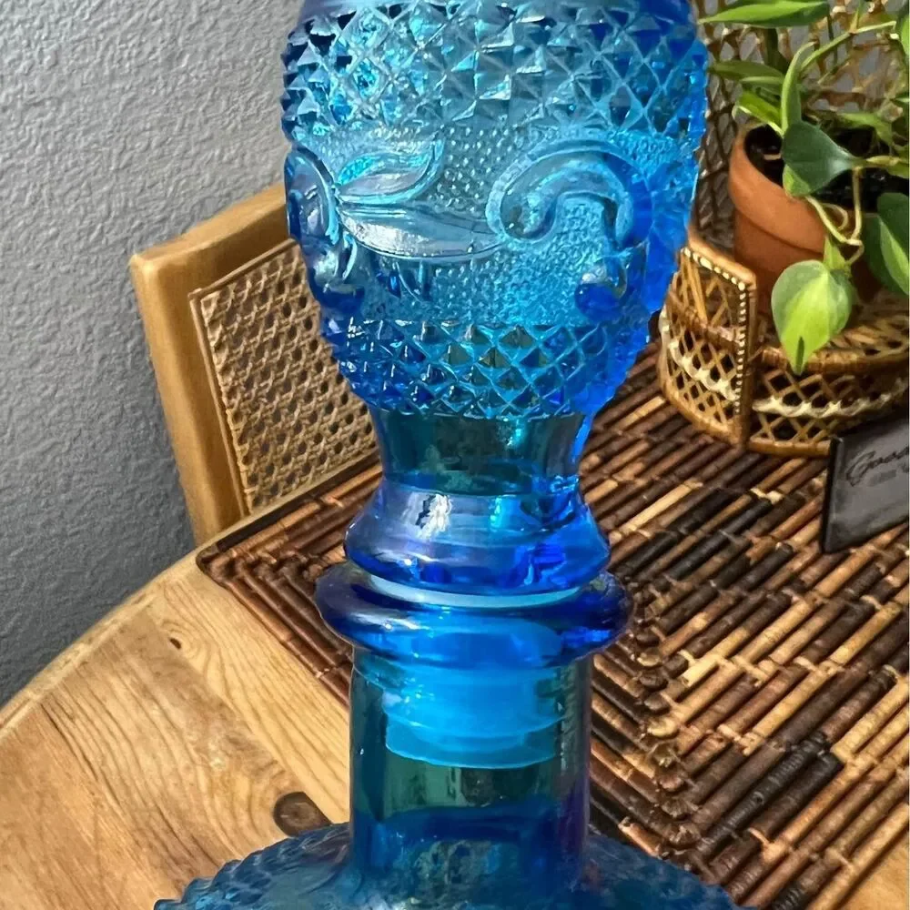 Blue Decanter Made in Taiwan